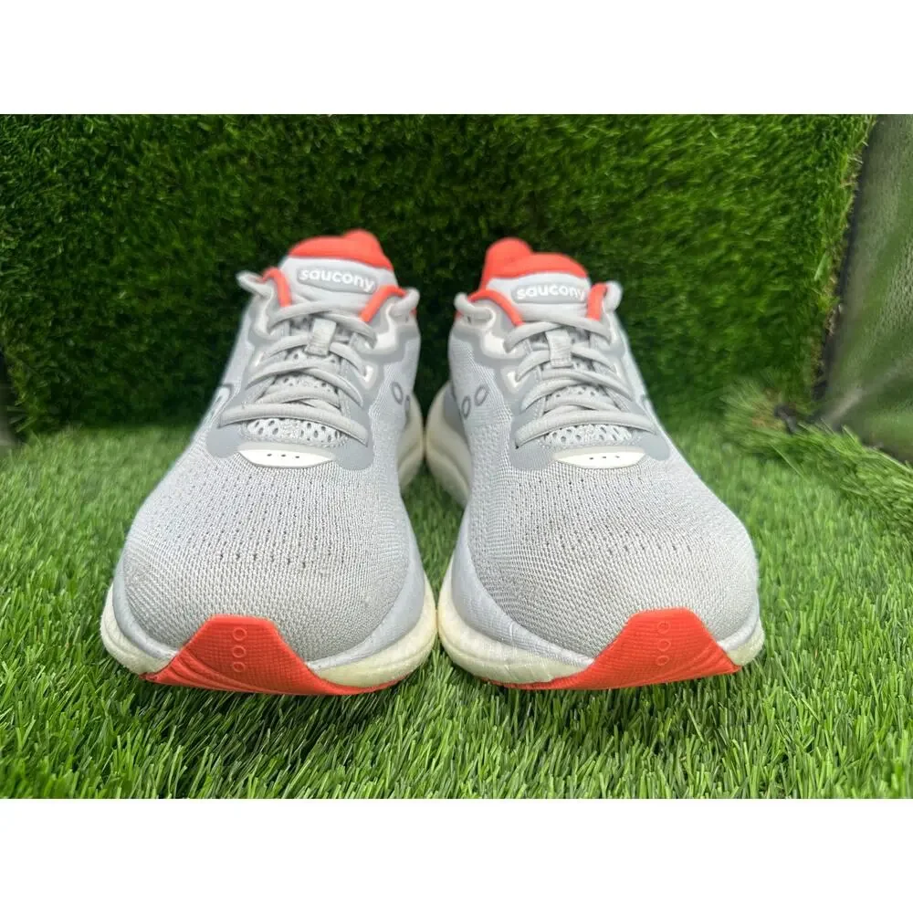 Saucony Triumph 23 S11023-210 Athletic Sneaker Womens 8 Gray Mesh Running Sports